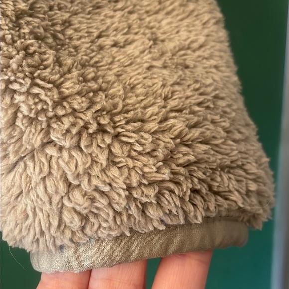 Patagonia Women’s L Los Gatos 1/4 Zip Grey Fuzzy Fleece Outdoors Wubby - Picture 5 of 8